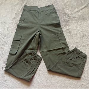 Olive Green Cargos